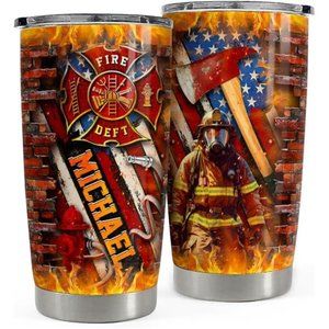 Personalized Tumbler American Flag Tumblers Stainless Steel Tumblers 20oz 30oz